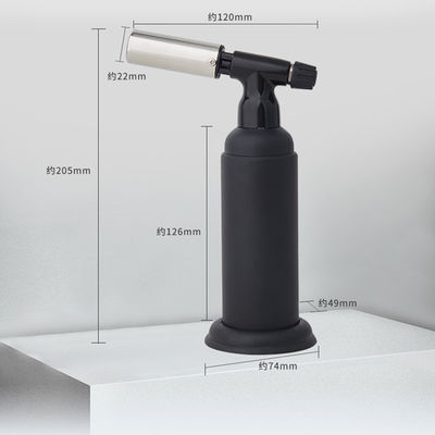 Chalumeau culinaire réglable à flamme unique Briquet de cuisine Cuisson Cuisson Cigare