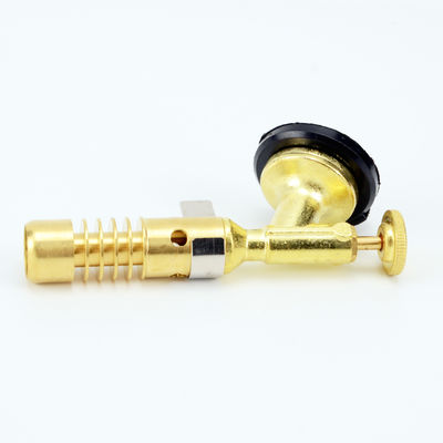 Laiton extérieur gaz culinaire chalumeau flamme pistolet Portable butane torche briquet
