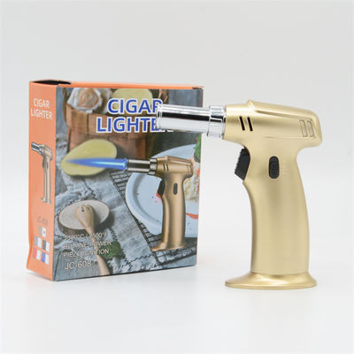 Jet Flame Chef Butane Torch Carburant Briquet coupe-vent Carburant rechargeable pour bougie